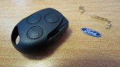 Корпус ремоута для Форд, 3 кнопки, черного цвета (kf032)