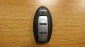 Смарт-ключ Nissan, 3 кнопки, Push to Start, Япония, правый руль(kn094)