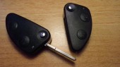 Корпус выкидного ключа для Альфа Ромео, 2 кнопки (kar002)