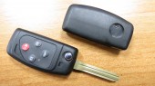 Корпус выкидного ключа зажигания для Тойота, 3+1 кнопка "паника", toy43 (kt171)