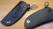 Кожаный чехольчик для чип ключа БМВ (lb-032)