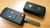 Корпус выкидного ключа для Тойота, 2 кнопки (kt157)
