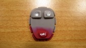 Кнопки для ремоута BUICK, 3 кнопки (kbu045)