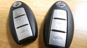 Смарт-ключ Nissan, 3 кнопки, Push to Start, Япония, правый руль(kn100)