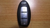 Смарт-ключ Nissan, 3 кнопки, Push to Start, Япония, правый руль(kn087)